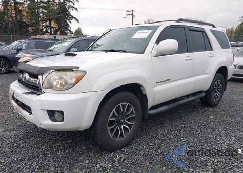 2007 Toyota 4Runner Sport V6 from USA, damaged, VIN JTEBU14RX70113987